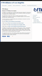 Mobile Screenshot of ftmalliance.org